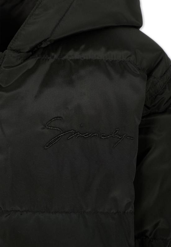  [키즈] 지방시 자켓 키즈  4G 모티프 다운 재킷 블랙 - GIVENCHY