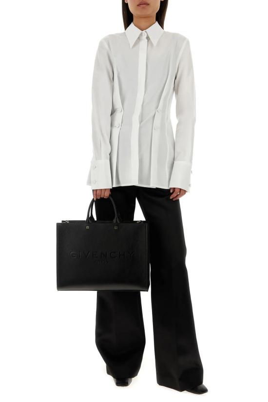  지방시 스트레이트 팬츠 새틴  블랙 - GIVENCHY