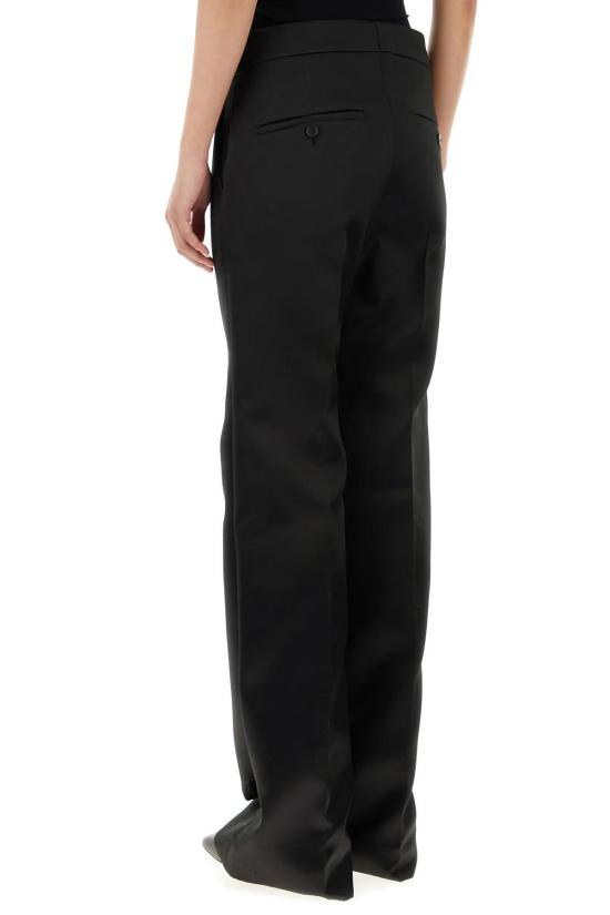  지방시 스트레이트 팬츠 새틴  블랙 - GIVENCHY