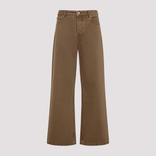  아미 데님 팬츠 알렉상드르 마티우시 라지핏 진 헤이즐넛