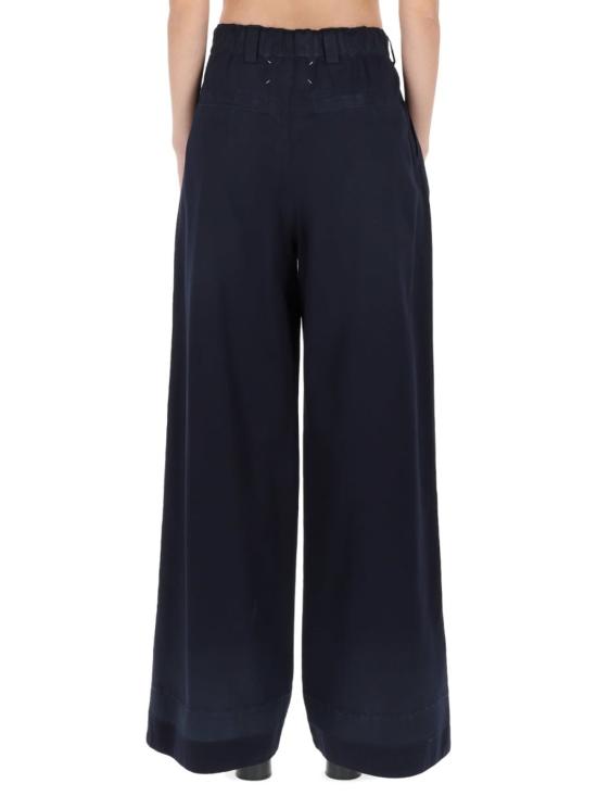  마르지엘라 스트레이트 팬츠 메종  치노 팬츠 블루 - MAISON MARGIELA