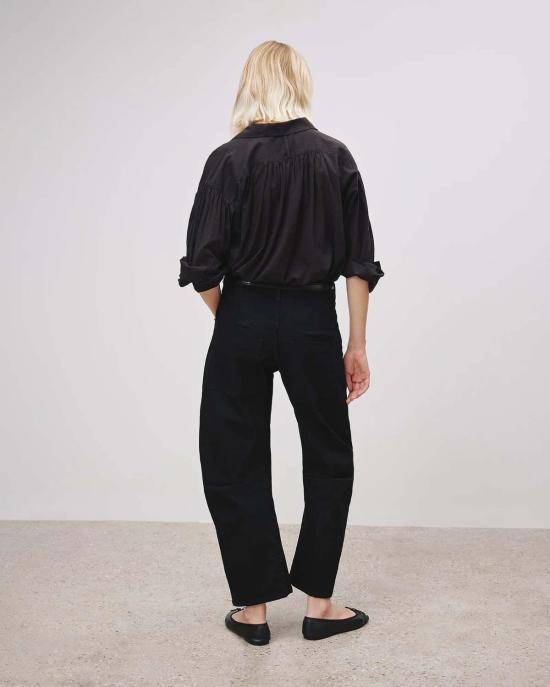  닐리로탄 데님 팬츠 닐리 로탄 숀 진 블랙 - NILI LOTAN