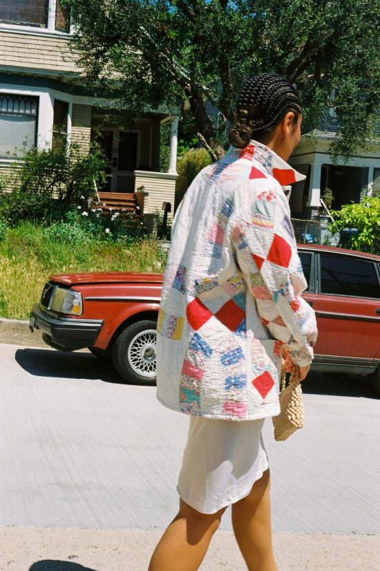  더 시리즈 뉴욕 자켓 시리즈 NY 퀼팅 작업 링 퀼트 재킷 - THE SERIES NY