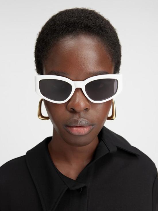  자크뮈스 안경 갈라 선글라스 화이트 - JACQUEMUS