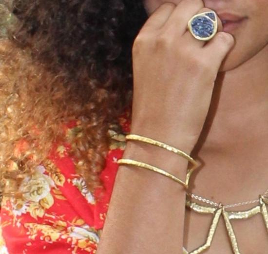  네티 켄트 주얼리 팔찌 게이츠 커프 메탈릭 - NETTIE KENT JEWELRY