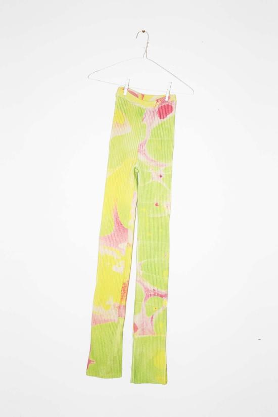  주주 스트레이트 팬츠 지우 지우 논나 팬츠 X 롱 가든 오브 밀라