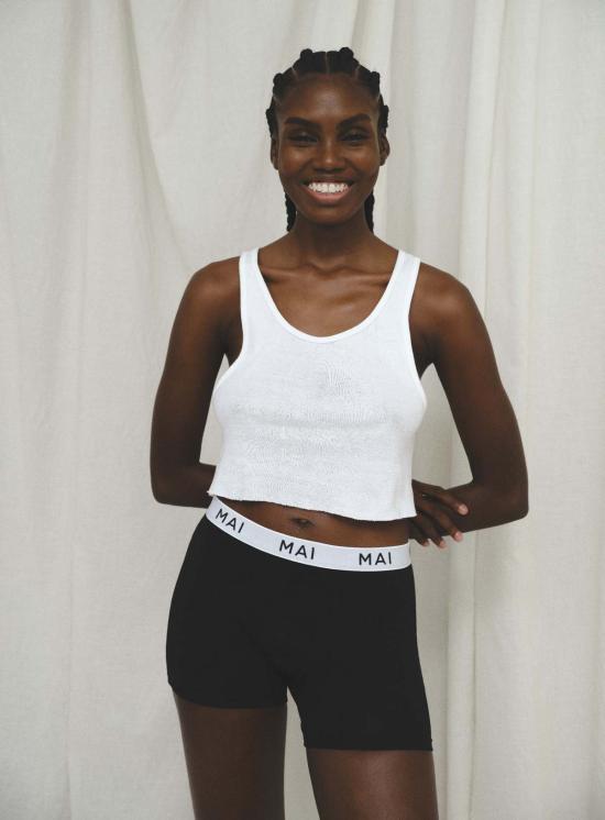  마이 쁘띠 팬티 복서 맨 B&W 브리프 블랙/화이트