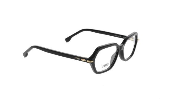  펜디 안경 기하학 프레임  블랙 - FENDI