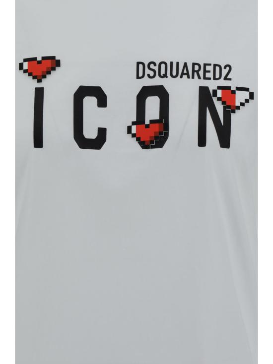  디스퀘어드2 반팔 티셔츠 Dsquared2 아이콘 게임 애호가 티셔츠 - DSQUARED2