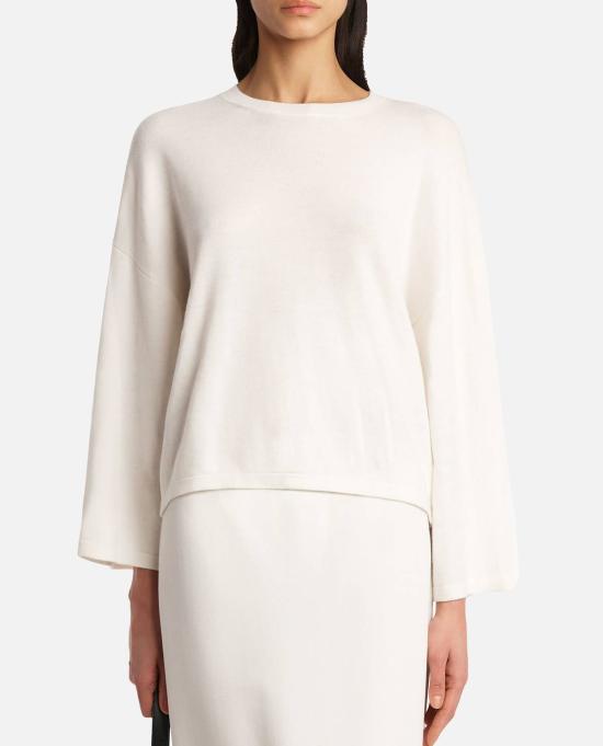  케이트 스웨터 카이트 다르시 탑 화이트 - KHAITE