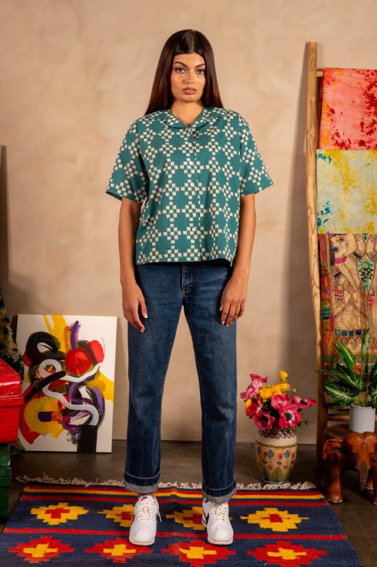  DUSHYANT. 셔츠 두샨트. 바이올렛 셔츠 - DUSHYANT