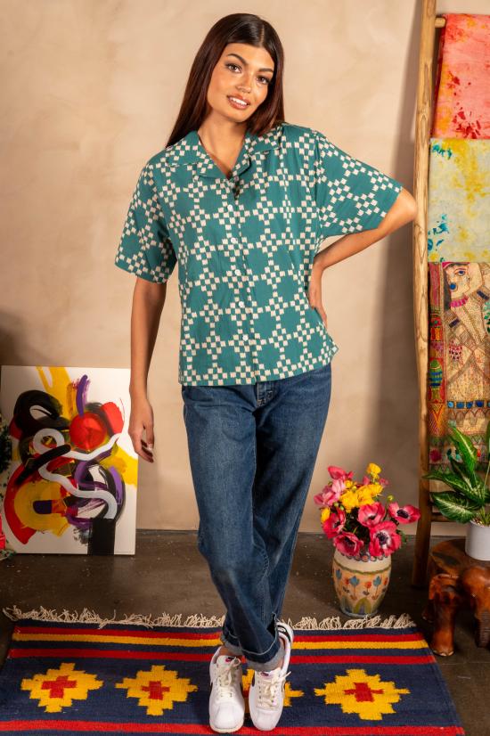  DUSHYANT. 셔츠 두샨트. 바이올렛 셔츠 - DUSHYANT