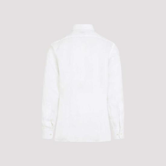  에트로 셔츠 로마 로고 셔츠 화이트 - ETRO