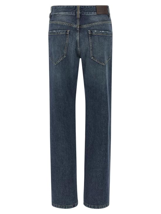  브루넬로 쿠치넬리 데님 팬츠 더 컬럼 진스 블루 - BRUNELLO CUCINELLI