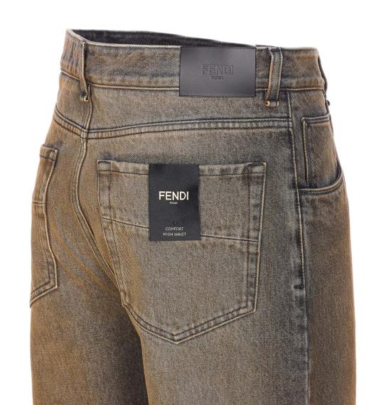  펜디 데님 팬츠 진 - FENDI