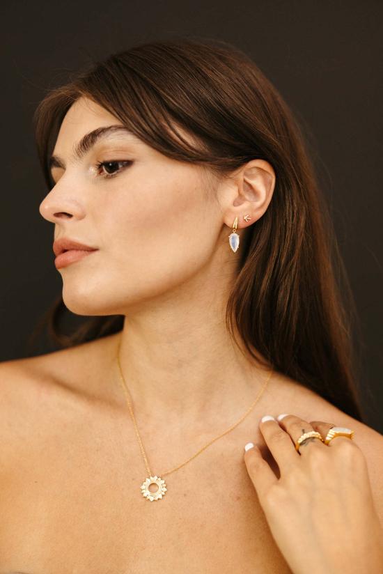  시에라 윈터 주얼리 이어링 문릿 - SIERRA WINTER JEWELRY