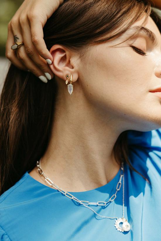  시에라 윈터 주얼리 이어링 문릿 - SIERRA WINTER JEWELRY