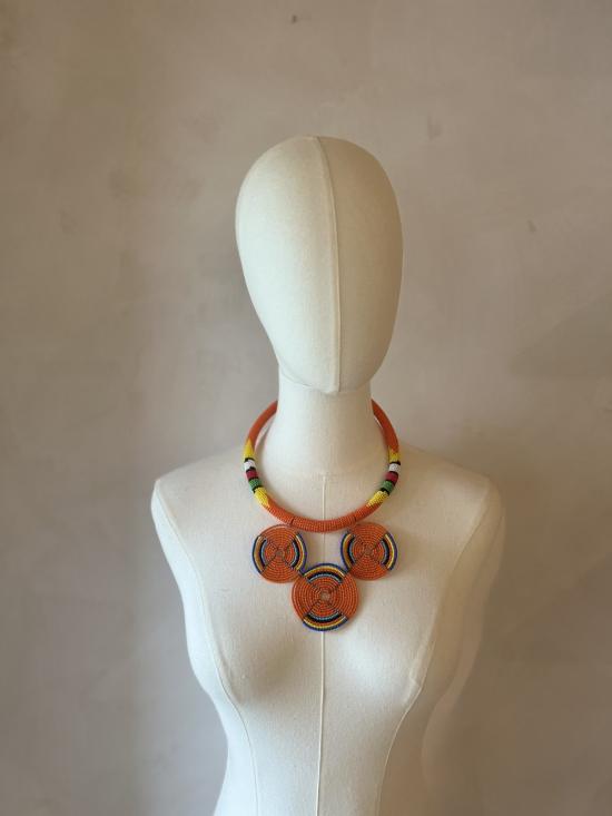  스튜디오 미니말레 목걸이/팬던트 짐발리 비즈 목걸이 - STUDIO MINIMALE