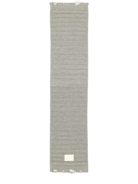  MM6 메종마르지엘라 머플러/스카프 Mm6 메종 마르지엘라 울 스카프 그레이