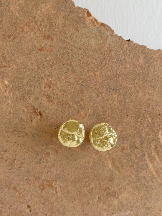  머큐리얼 스튜디오 이어링 머큐리얼 NYC 셀레네 스터드 14k 금도금 - MERCURIAL STUDIO