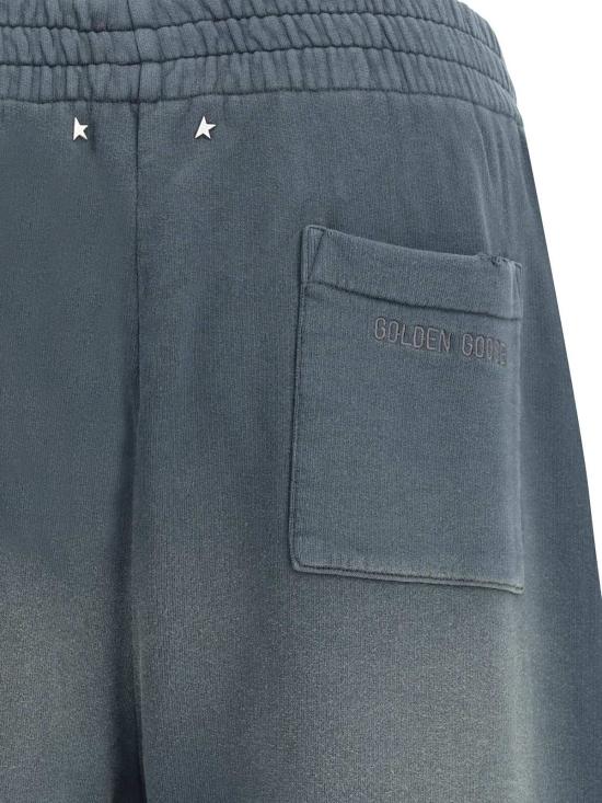  골든구스 스트레이트 팬츠 골든 구스 모노크롬 스웨트팬츠 - GOLDEN GOOSE