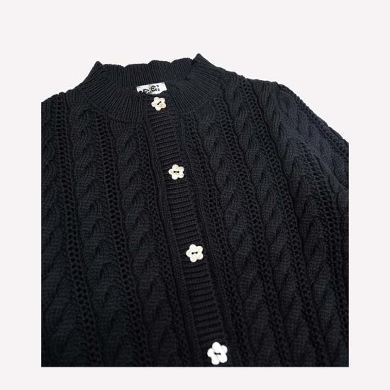  지지 니트웨어 가디건 Gigi 니트웨어 Ailis 아일렛 카디건 - GIGI KNITWEAR