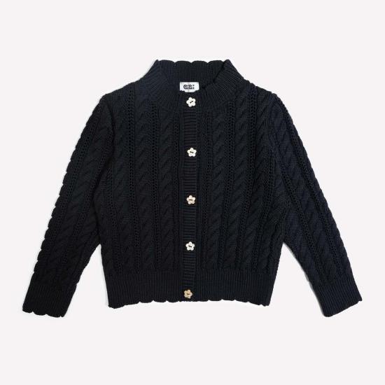  지지 니트웨어 가디건 Gigi 니트웨어 Ailis 아일렛 카디건 - GIGI KNITWEAR