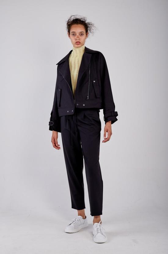  Kahle 데님 자켓 칼레 모토 재킷 블랙 - OTHER BRANDS