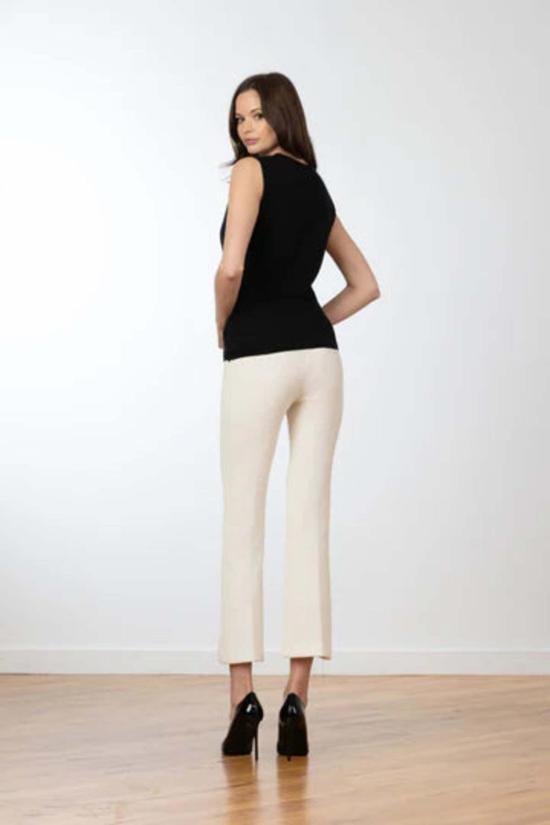  에비뉴 몽테뉴 크롭 팬츠 Avenue Montaigne 레오 부클 팬츠 - AVENUE MONTAIGNE