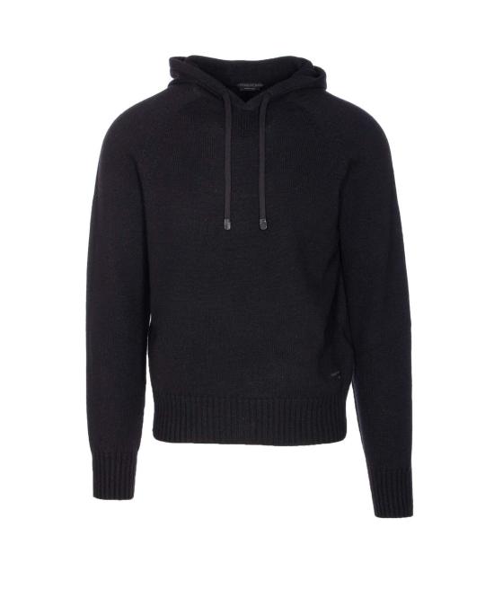  톰포드 긴팔 티셔츠 톰 포드 심리스 후디 블랙