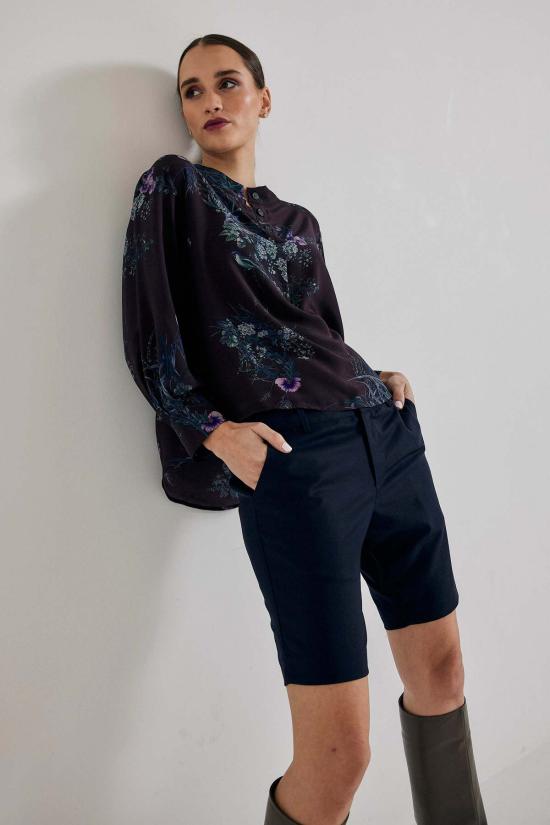  Lindsay Nicholas New York 숏팬츠 린지 니콜라스 뉴욕 엘리자베스 쇼트 미드나잇 블루 - OTHER BRANDS