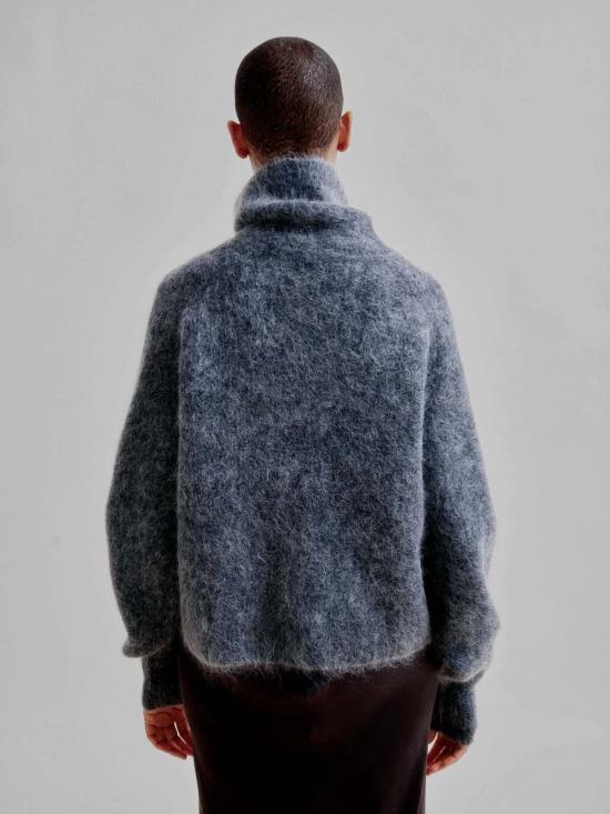  사야카 다비스 뉴욕 터틀넥 사야카 데이비스 뉴욕 모헤어 하이넥 스웨터 - SAYAKA DAVIS NEW YORK