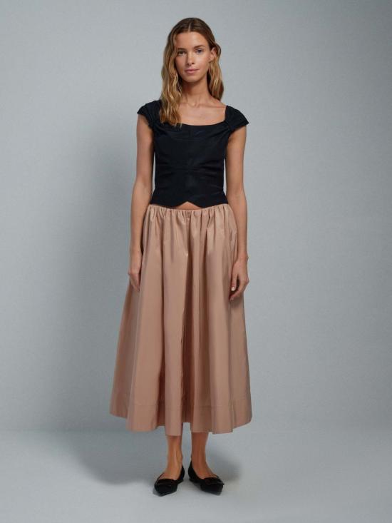  Sullivan 롱 스커트 설리번 타프타 스커트 - OTHER BRANDS