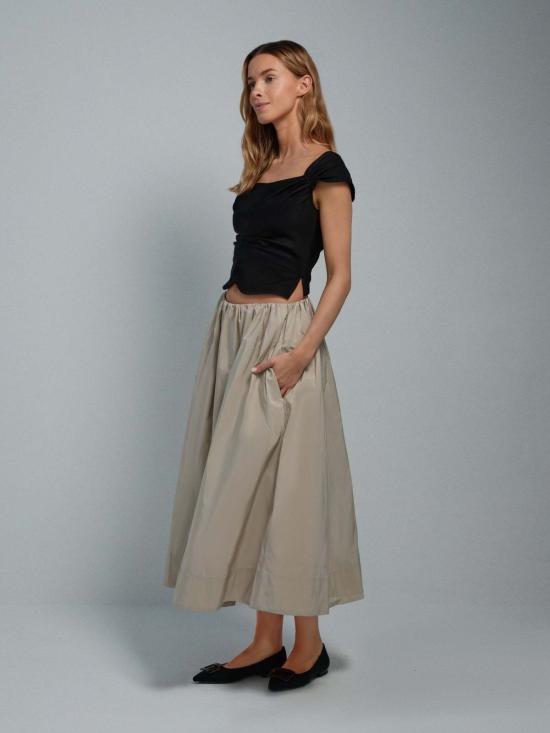  Sullivan 롱 스커트 설리번 타프타 스커트 - OTHER BRANDS