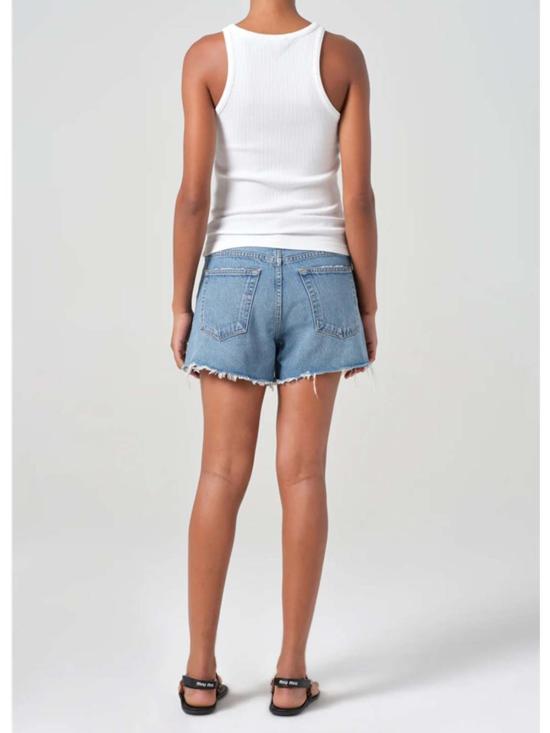  에이골디 데님 숏팬츠 아골드 파커 롱 데님 숏 페어웨이 - AGOLDE