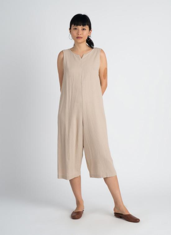  KAAREM 점프수트 카렘 샘플 / 애즈 이즈 캣 추 백 노트 타이 원지 다크 크림/블러쉬 - OTHER BRANDS