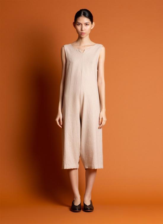  KAAREM 점프수트 카렘 샘플 / 애즈 이즈 캣 추 백 노트 타이 원지 다크 크림/블러쉬 - OTHER BRANDS