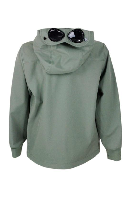  씨피 컴퍼니 자켓 키즈 C.P. 컴퍼니 재킷 그린 - C.P. COMPANY