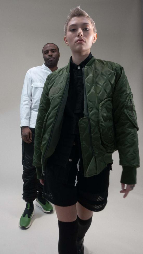  기예르모 브라보 봄버 자켓 매니 서클스 폭격기 - GUILLERMO BRAVO