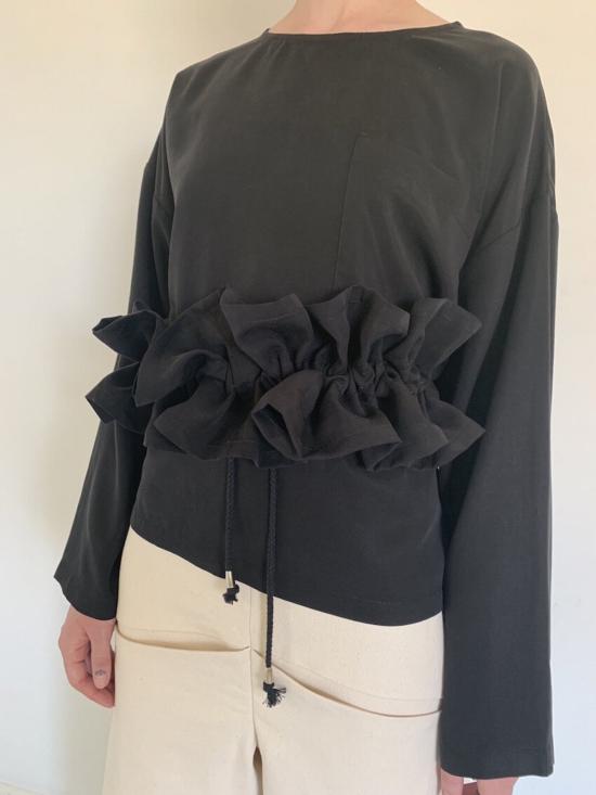  DÉSIRÉEKLEIN 머플러/스카프 DÉsirÉeklein Ana 스카프 블랙 - OTHER BRANDS