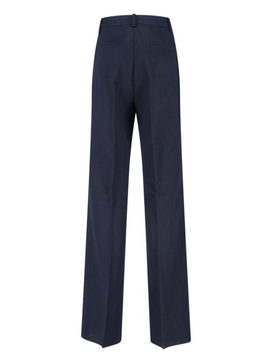  막스마라 스트레이트 팬츠 막스 마라 테일러드 팬츠 블루 - MAX MARA