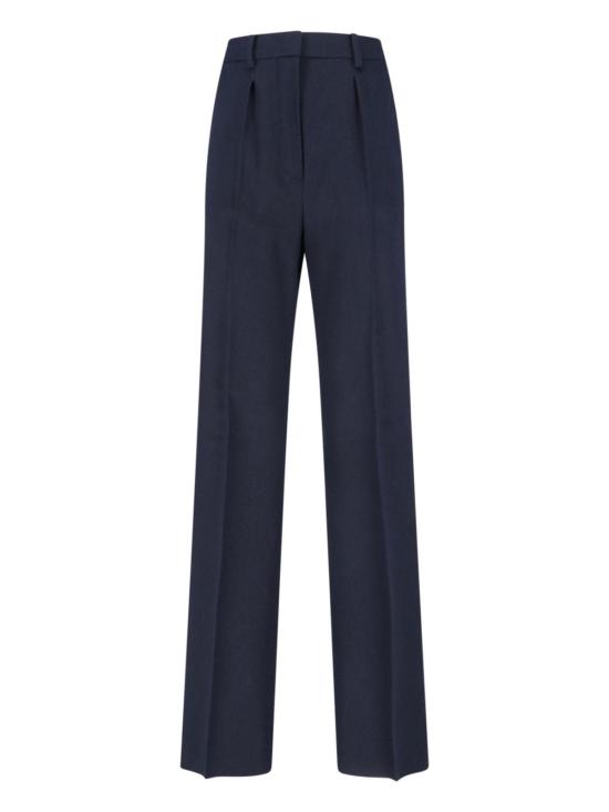  막스마라 스트레이트 팬츠 막스 마라 테일러드 팬츠 블루