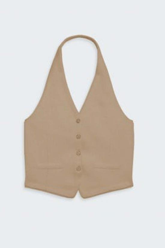  게스트 인 레지던스 베스트 테일러드 홀터 조끼 - GUEST IN RESIDENCE