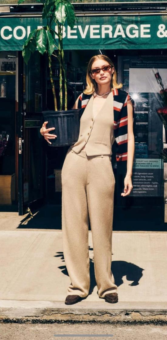  게스트 인 레지던스 베스트 테일러드 홀터 조끼 - GUEST IN RESIDENCE