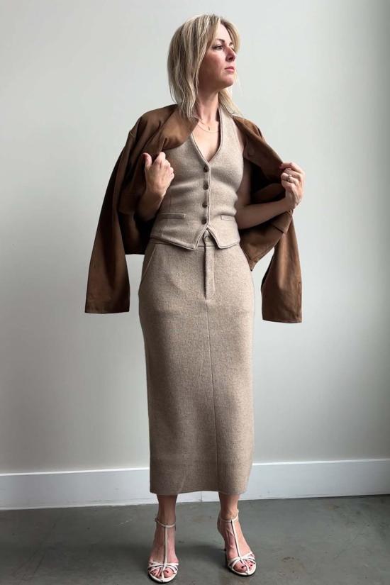  게스트 인 레지던스 베스트 테일러드 홀터 조끼 - GUEST IN RESIDENCE