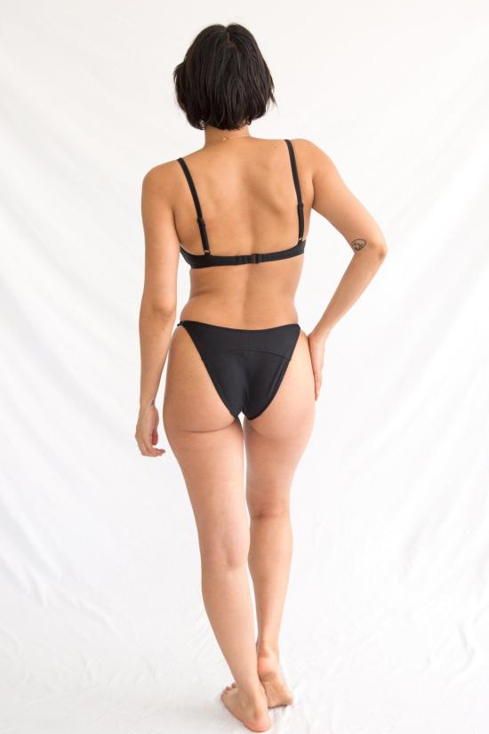  Galamaar 비키니 수영복 갈라마르 슬림 라인 브리프 느와르 - OTHER BRANDS