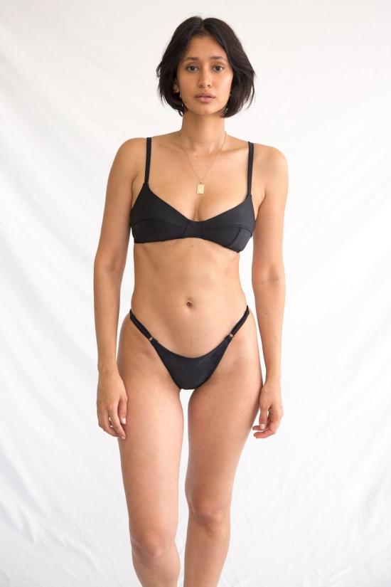  Galamaar 비키니 수영복 갈라마르 슬림 라인 브리프 느와르 - OTHER BRANDS