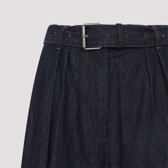  드리스 반 노튼 데님 팬츠 Dries Van Noten 피치스 진 인디고 - DRIES VAN NOTEN