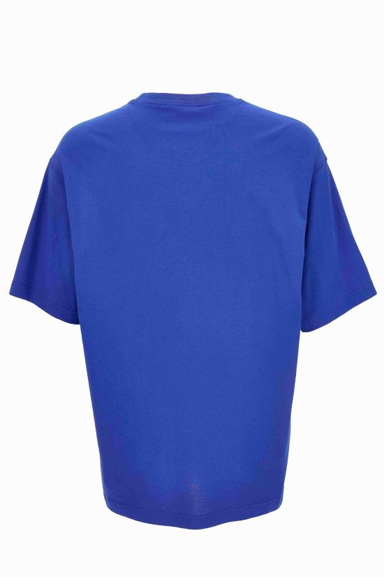  베르사체 반팔 티셔츠 진 쿠튀르 티셔츠 블루 - VERSACE