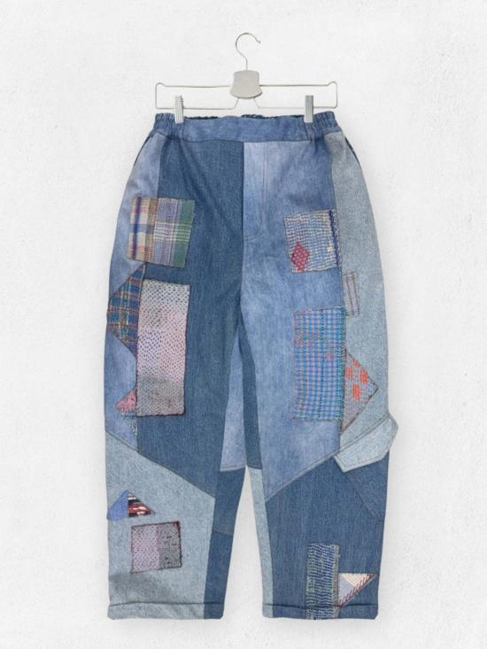  이키비 데님 팬츠 아키 팬츠 - IKKIVI